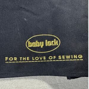 Sewing Machine Dust Cover XL Durable Black Canvas Pocket BabyLock Bernina Others